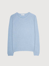 Giulietta Pullover Dusty Blau Cashmere Damen | Rifo