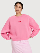 Sweatshirt Statement Woman Bright Orchid | Lanius