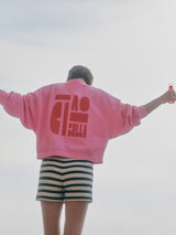 Sweatshirt Statement Woman Bright Orchid | Lanius