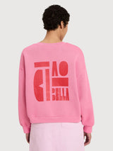 Sweatshirt Statement Woman Bright Orchid | Lanius