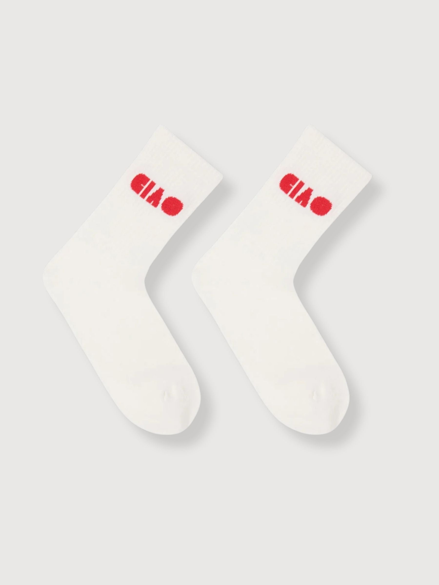 Calzini Statement Off White Gots Cotton | Lanius