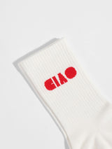 Socks Statement Off White Gots Cotton | Lanius