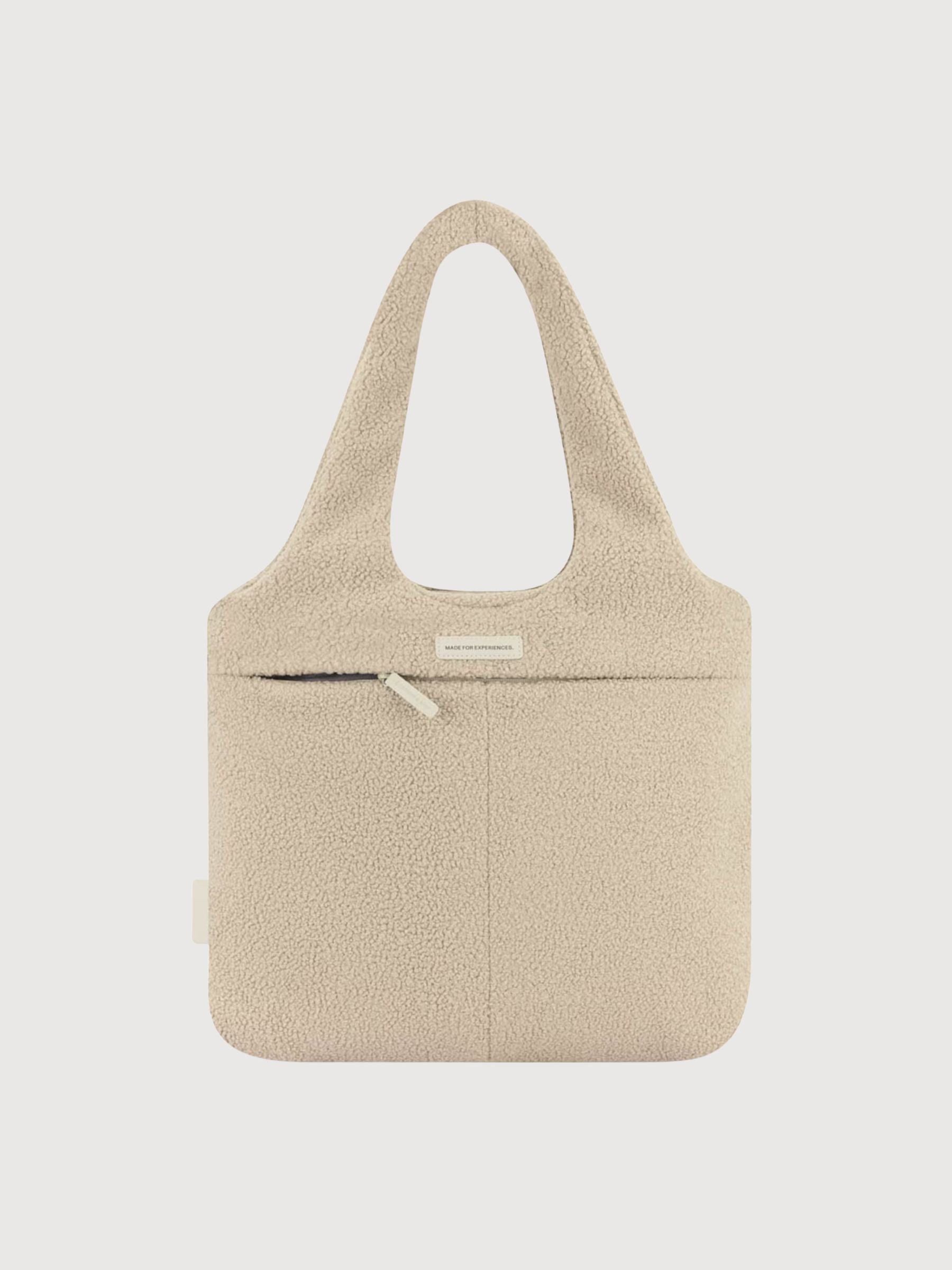 Shopper Skara Cloud Fleece Beige | Kapten & Son