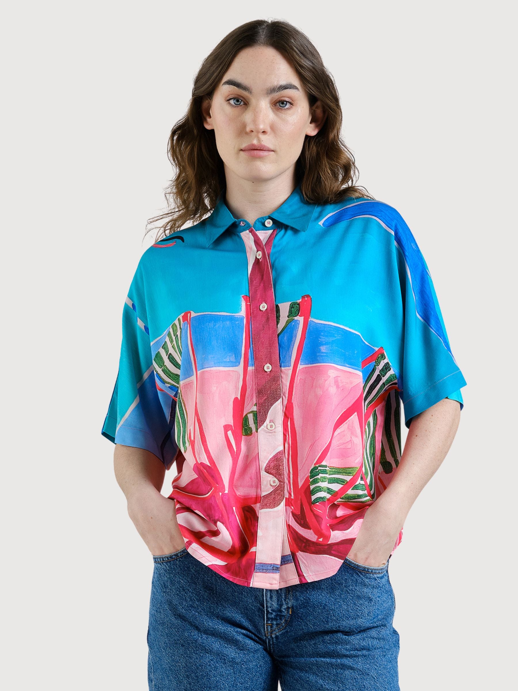 Shirt Alsvik Deck Chairs Multi Color | Dedicated