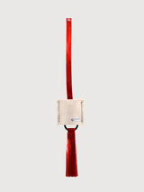 Charm & Key Holder F212 Face Red/White | Freitag