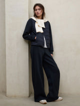 Trouser Arda Woman Dark Navy | Ecoalf