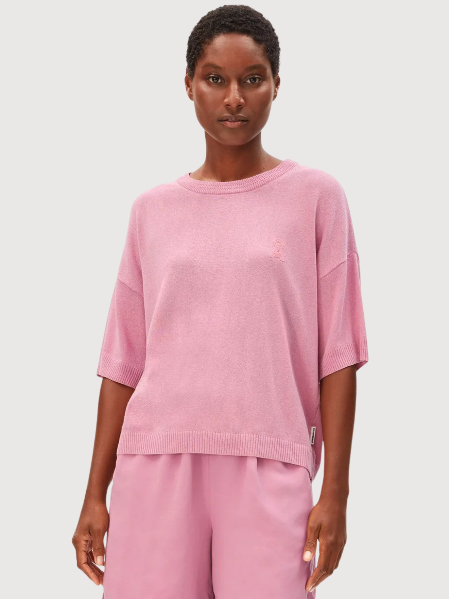 Maglione in Lino Lavorato a Maglia Washede Berry | Armedangels