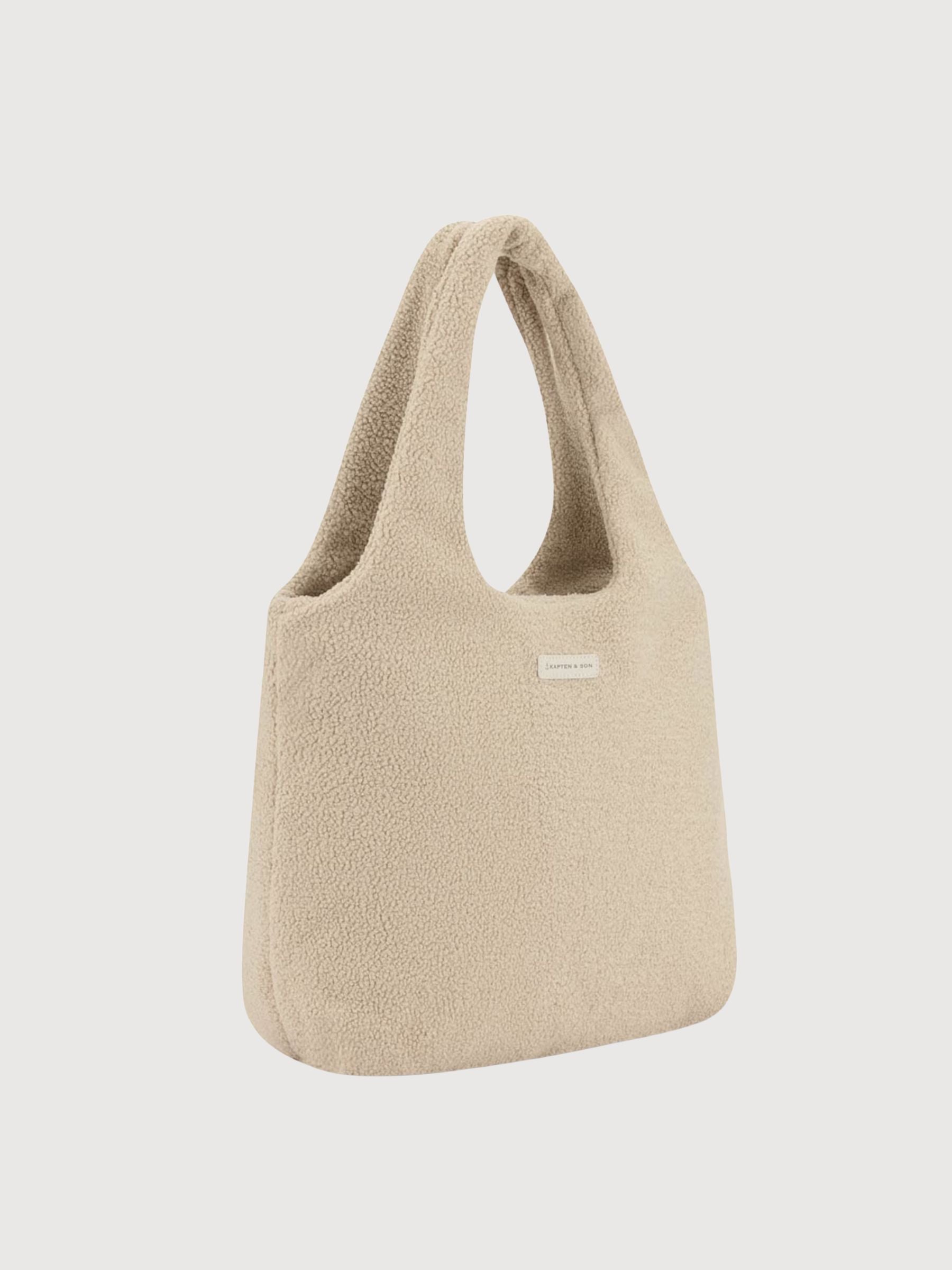 Shopper Skara Cloud Fleece Beige | Kapten & Son