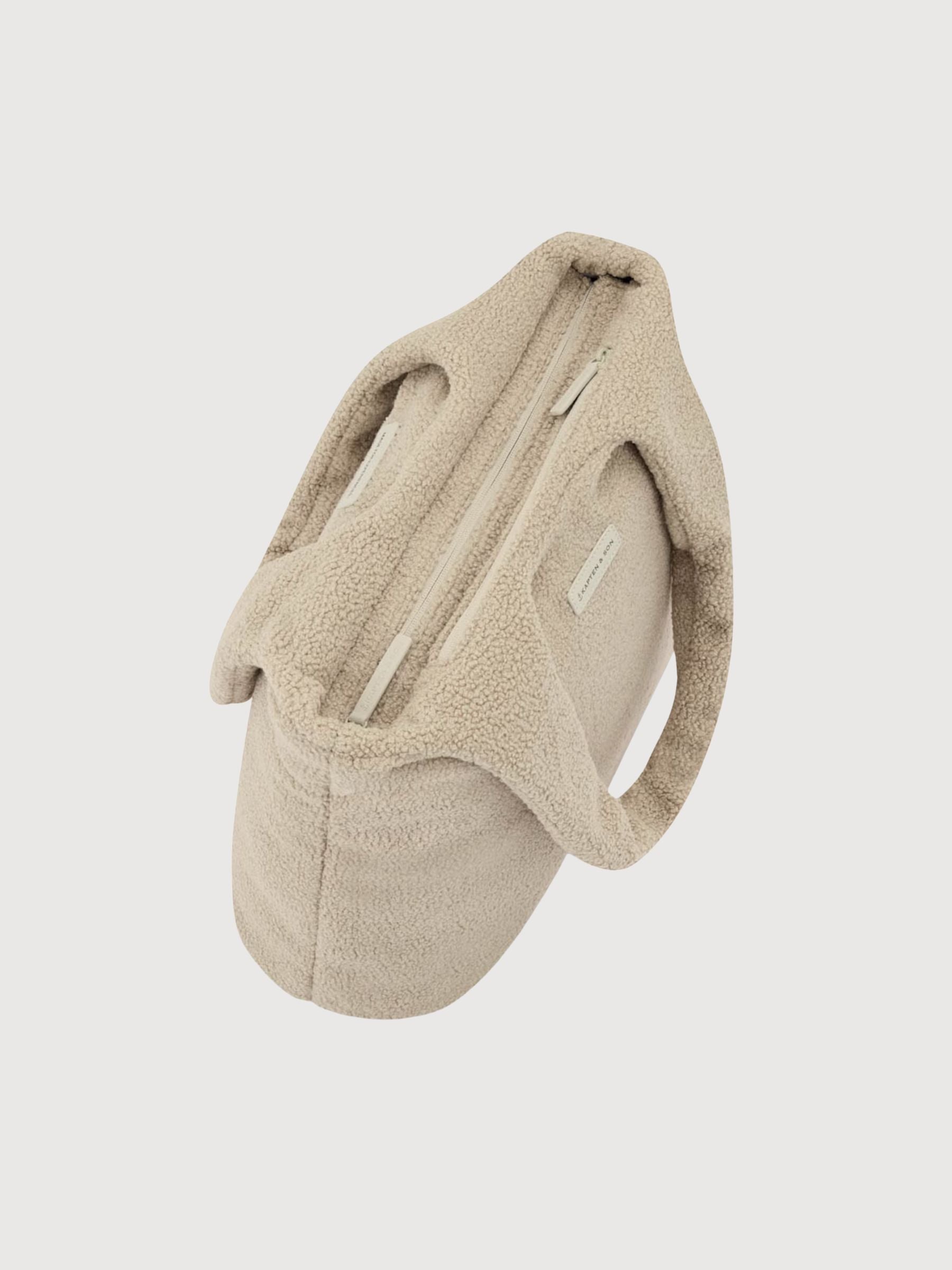 Shopper Skara Cloud Fleece Beige | Kapten & Son
