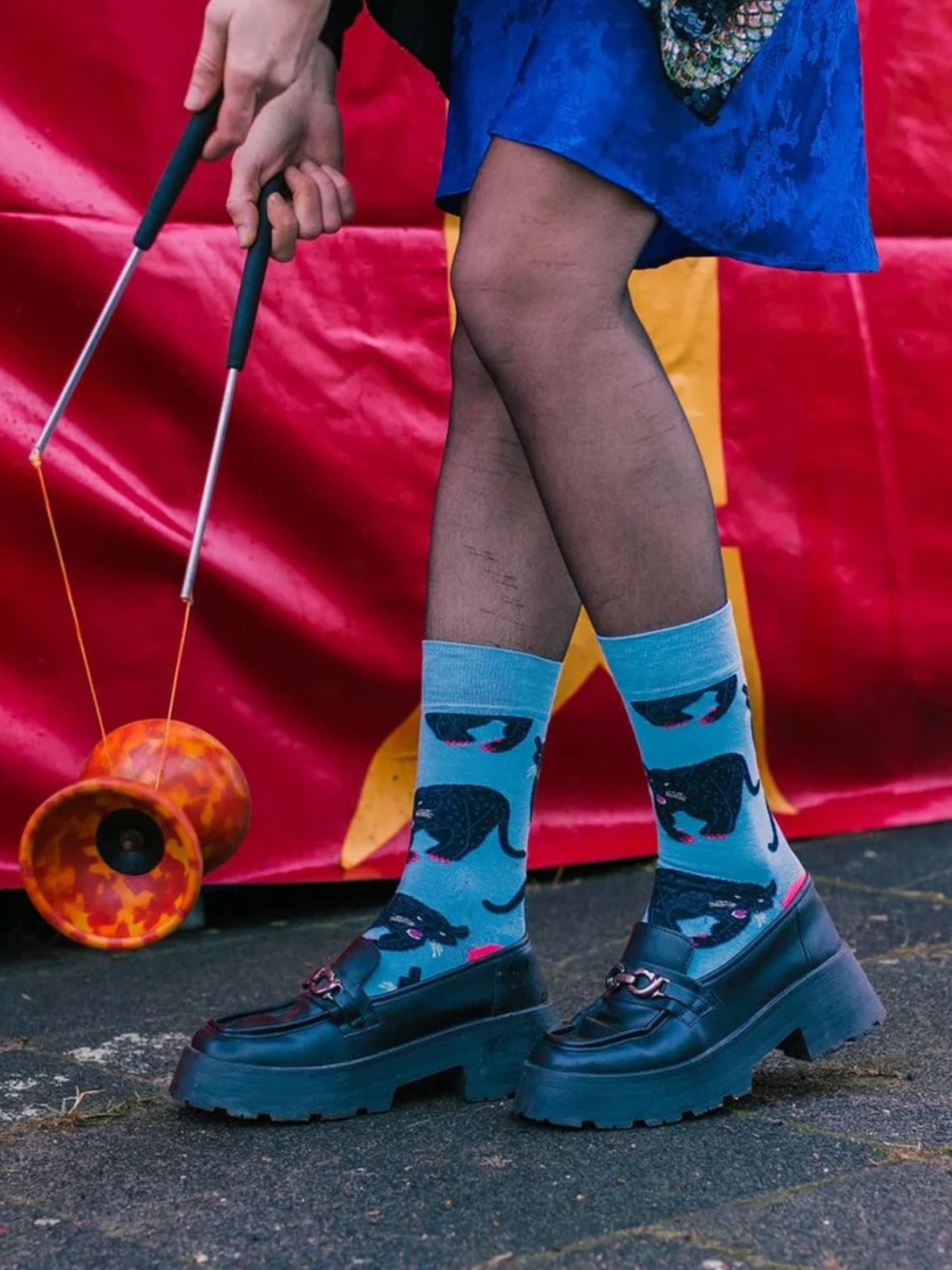 Calzini Pantera di mezzanotte | Dillysocks