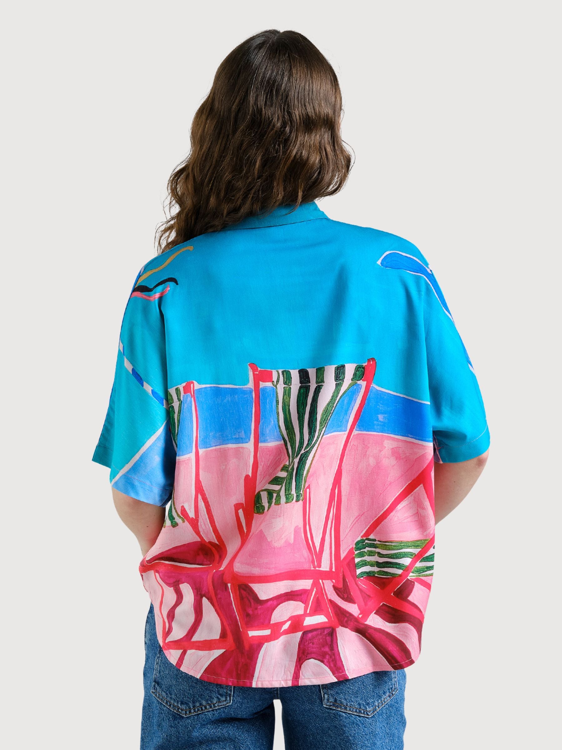 Shirt Alsvik Deck Chairs Multi Color | Dedicated