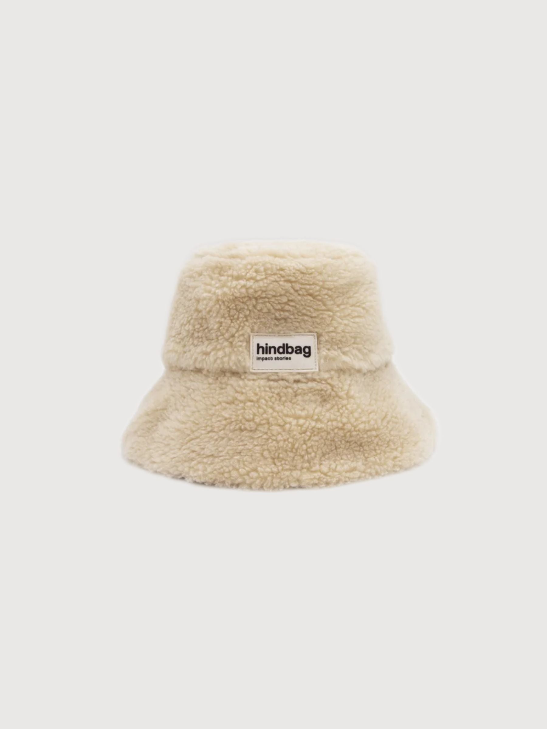 Hat Bob Beige Fur | Hindbag