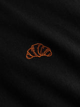 Visby Croissant Embroidered T-shirt | DEDICATED