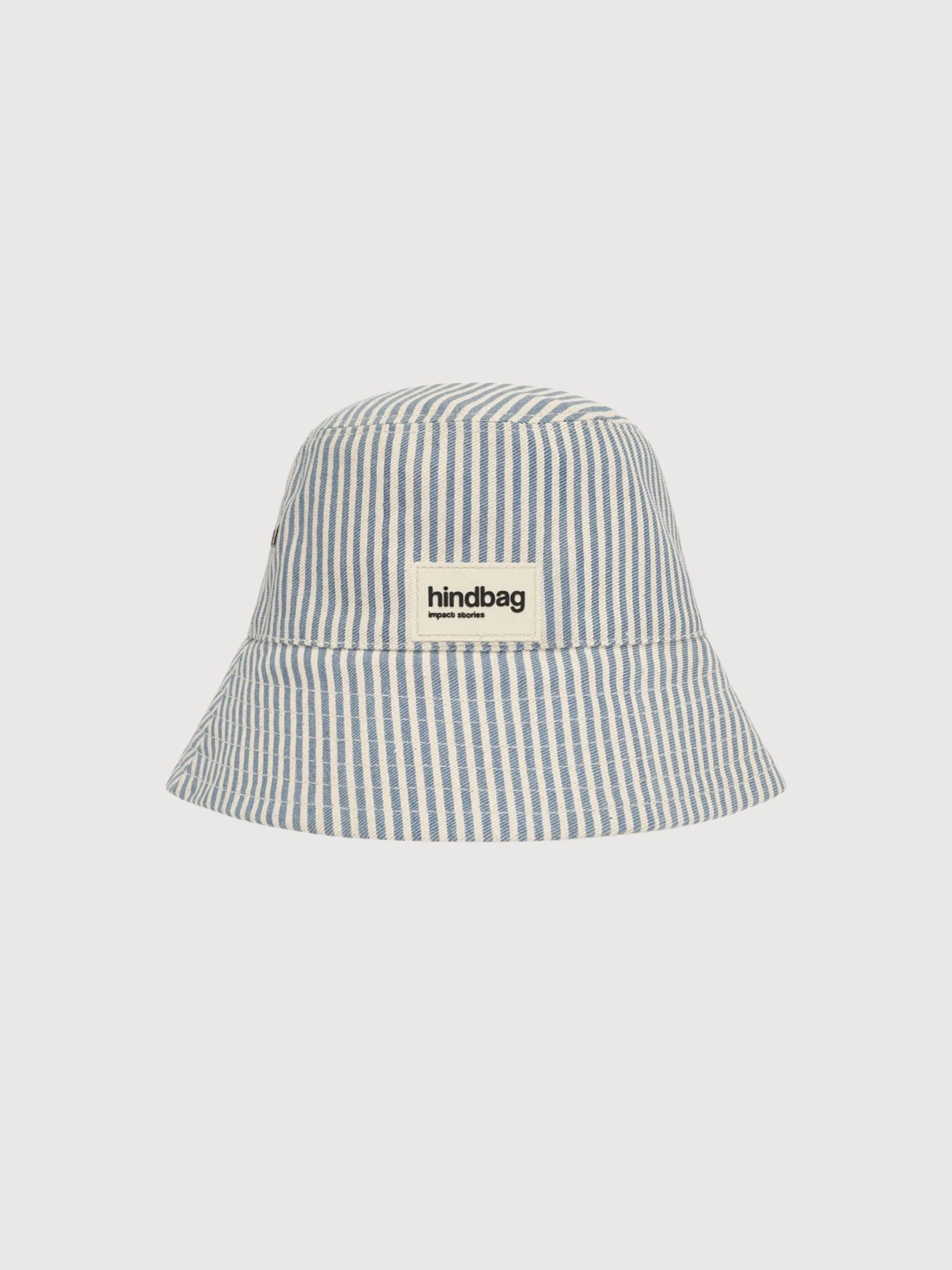Hat Bob Rayures Bleu | Hindbag