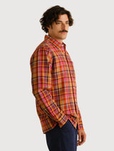 Shirt Flannel Madras Check Multicolor | DEDICATED