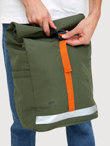 Backpack Lars Roll Ripstop Green | Lefrik