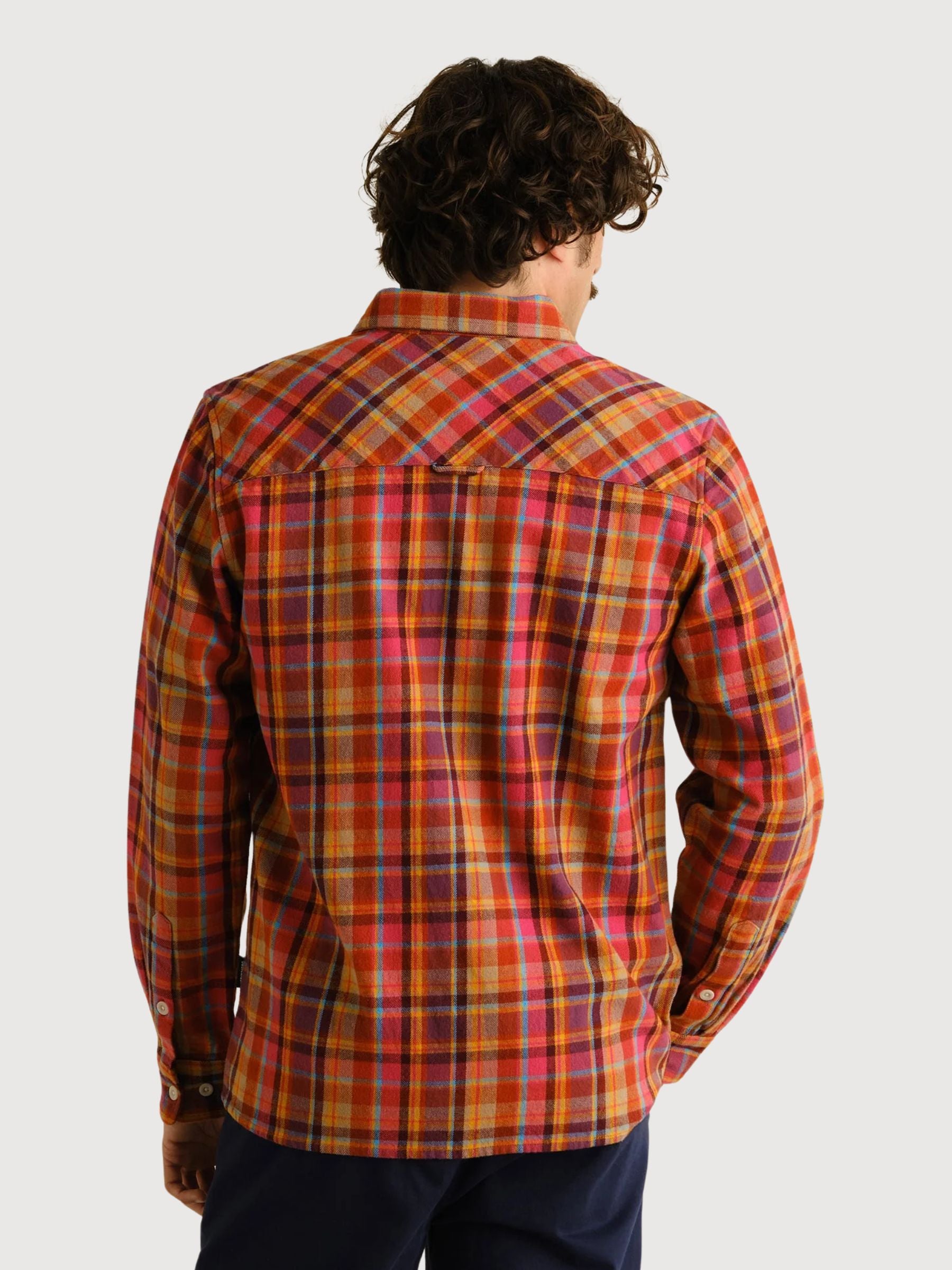 Shirt Flannel Madras Check Multicolor | DEDICATED