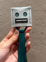 Charm & Key Holder F212 Face Green/Grey | Freitag
