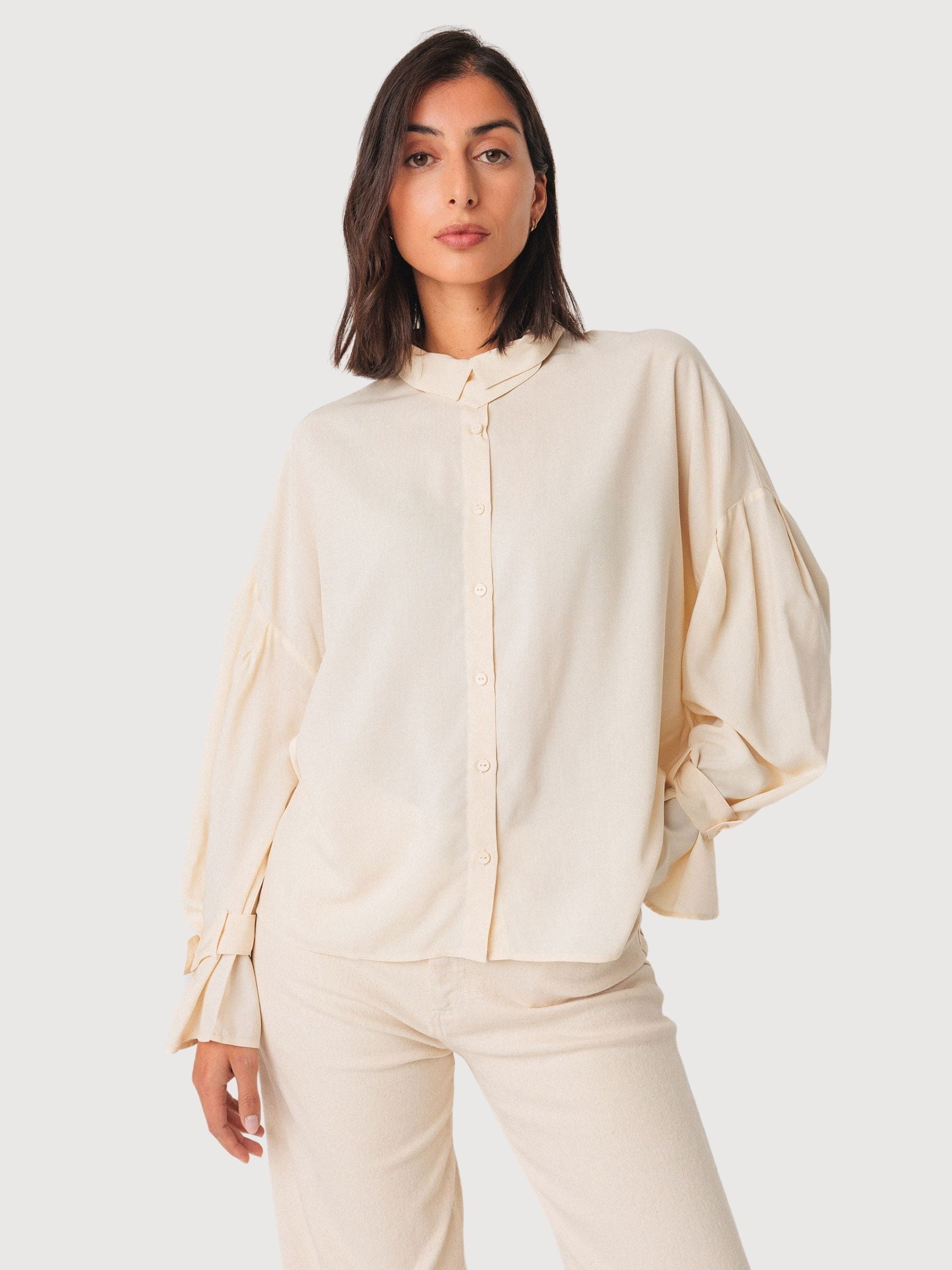 Shirt Lone Beige Woman | Skfk