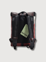 Backpack F155 Clapton Red & Black In Used Truck Tarps | Freitag