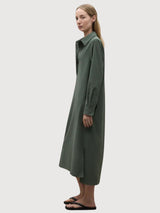 Kleid Onix Dunkelgrün aus TENCEL™ | Ecoalf