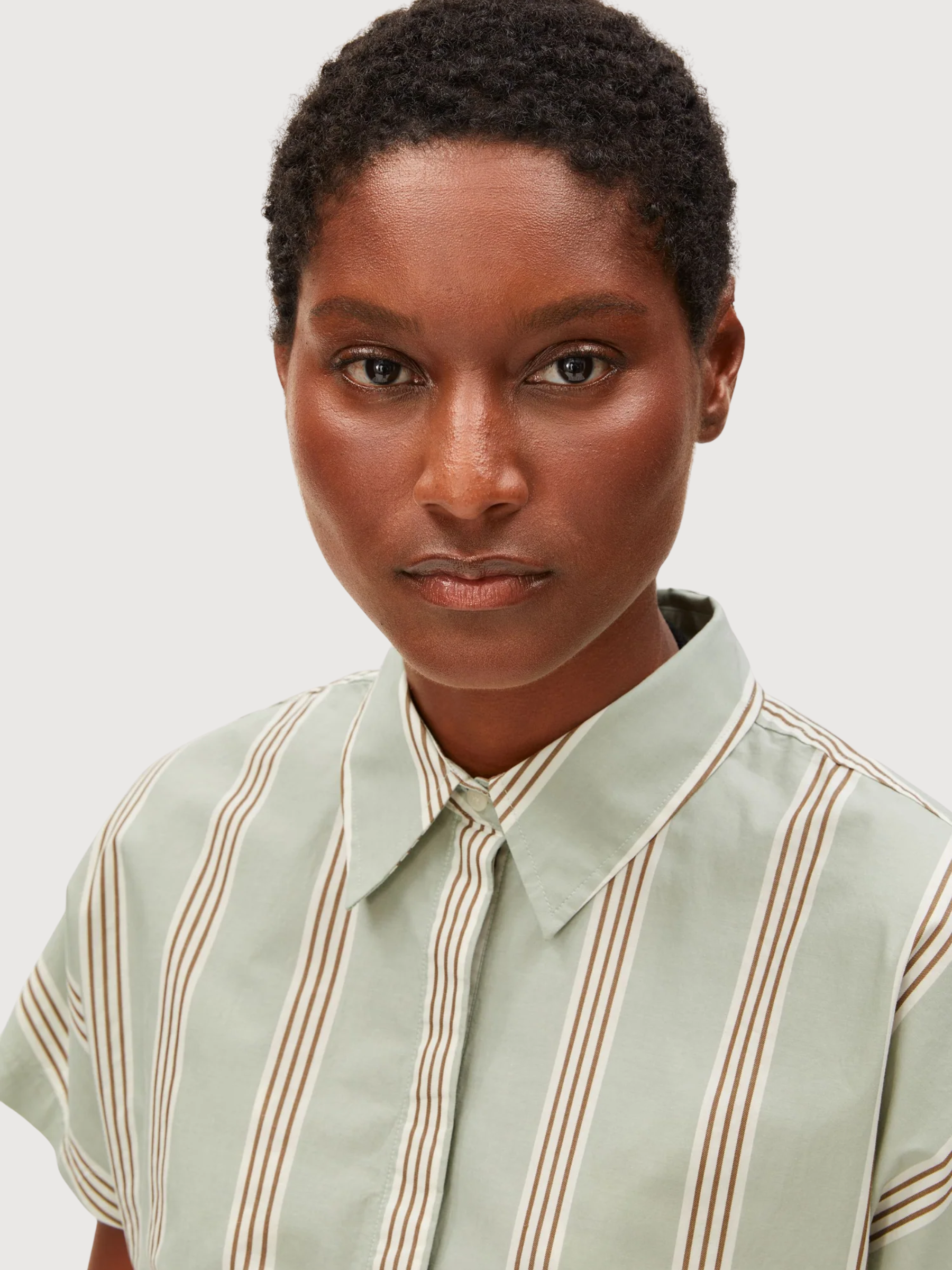 Blouse Larisaana Stripe Foam | Armedangels