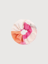 Scrunchie a blocchi astratti multicolore | DEDICATED