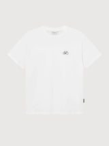 T-Shirt Stockholm Race Bike EMB White | DEDICATED