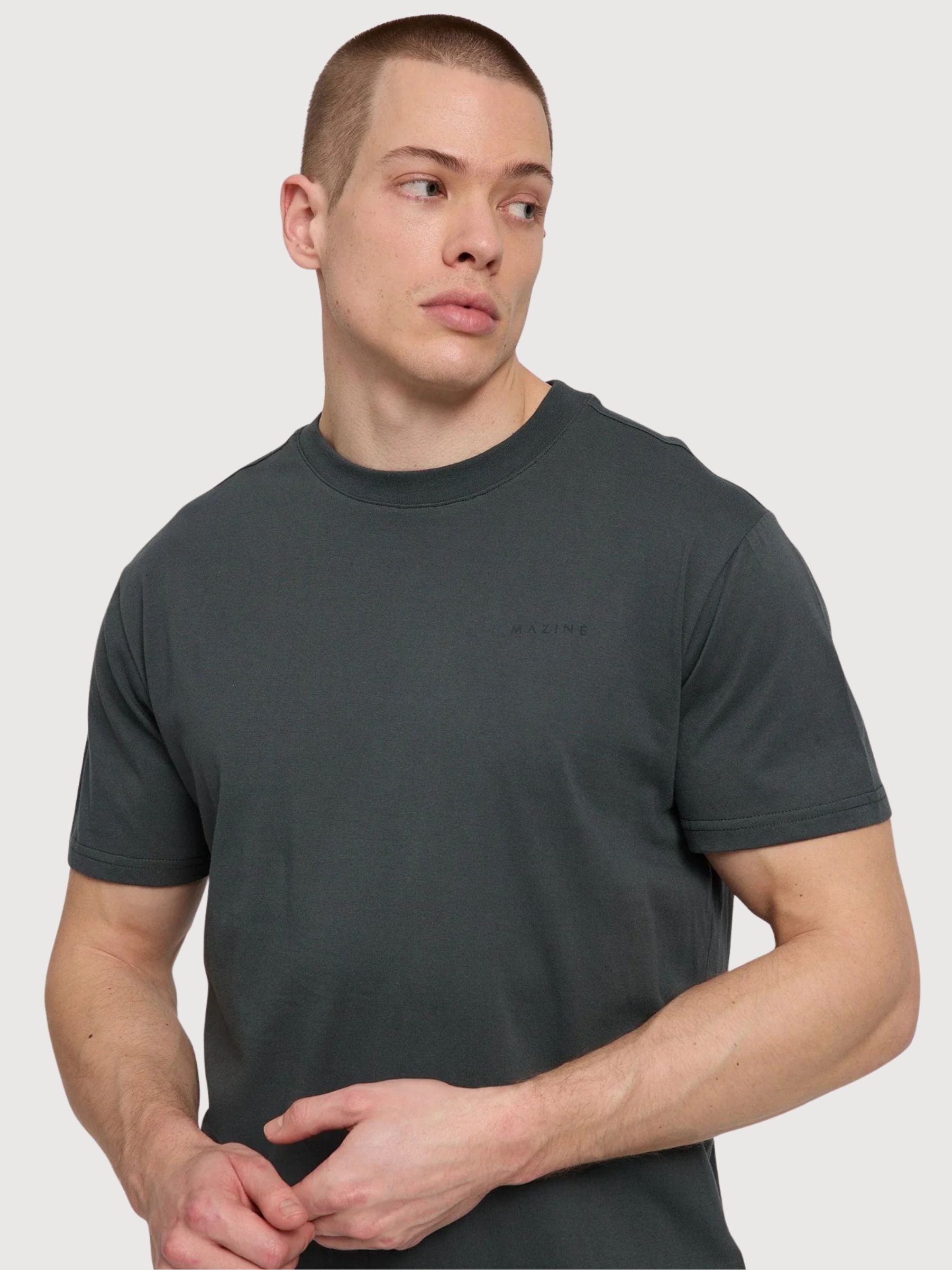 T-shirt Basic Man Bottle Gots Cotton | Mazine