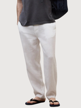 ETHIWIN LINEN PANTS MAN White | ECOALF
