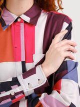 Shirt Kosta Abstract Multicolor Woman | Dedicated