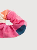 Scrunchie a blocchi astratti multicolore | DEDICATED