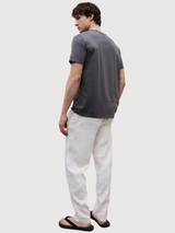 ETHIWIN LINEN PANTS MAN White | ECOALF