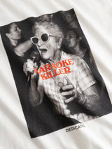T-Shirt Stockholm Karaoke Killer White | DEDICATED