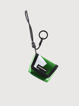 Charm, AirPods & Key Holder F213 Mini Messenger Green/White | Freitag
