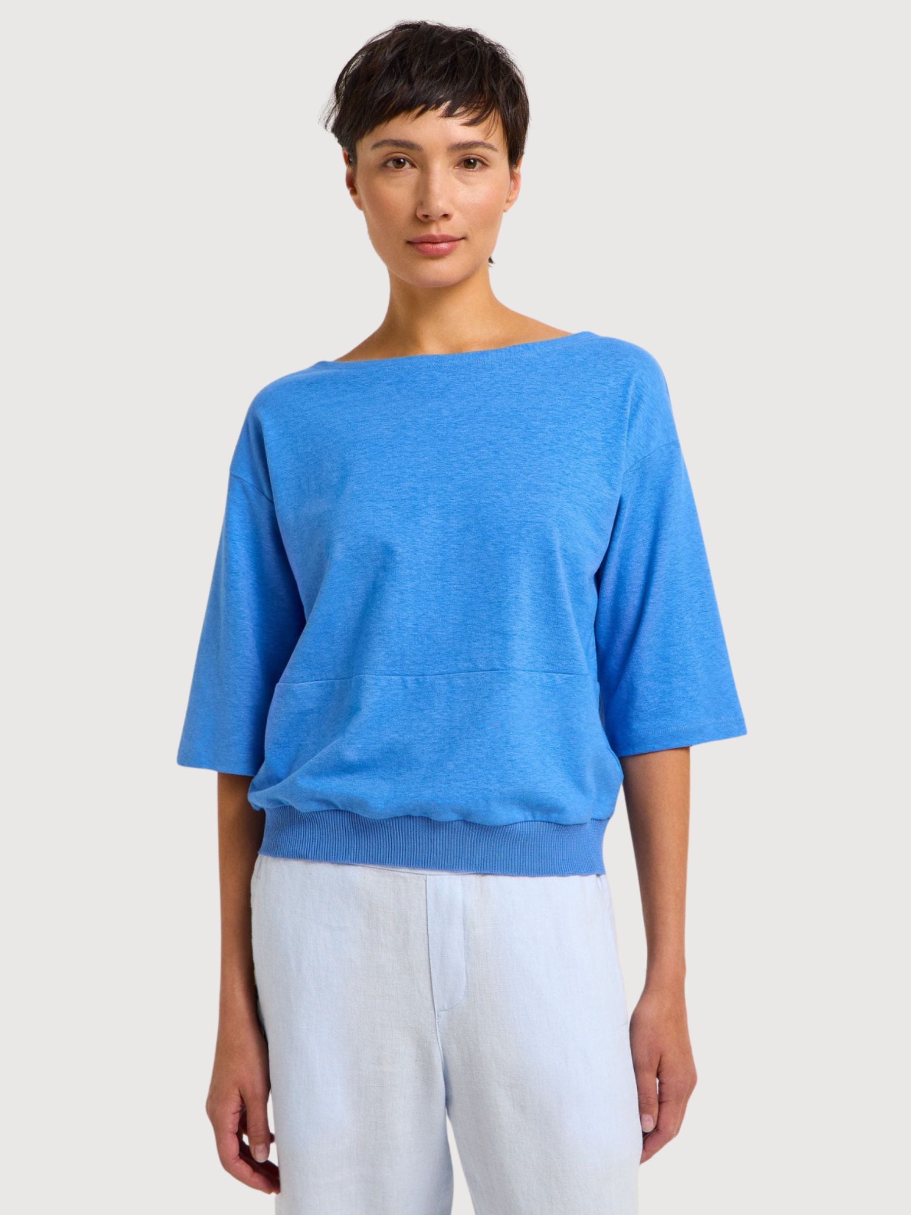 Light Blue Shirt in Hemp & Organic Cotton | Lanius