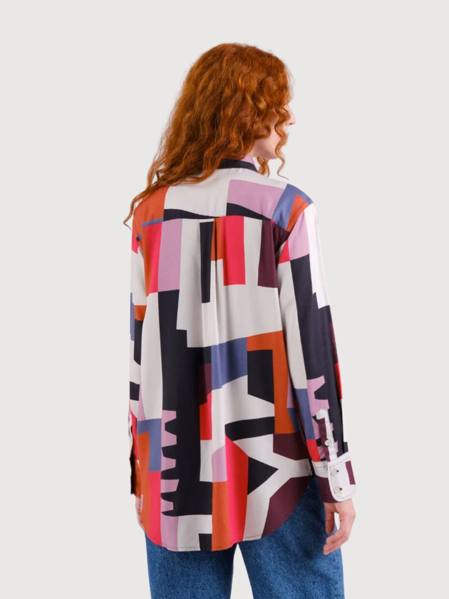 Shirt Kosta Abstract Multicolor Woman | Dedicated