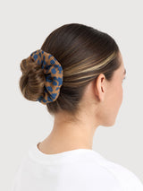 Elastico per capelli a costine Leopard Marrone Chiaro | DEDICATED