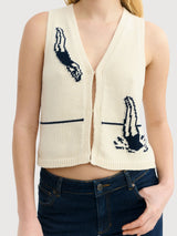 Vest Swimmers Ecru Robbie Frau | Thinking Mu