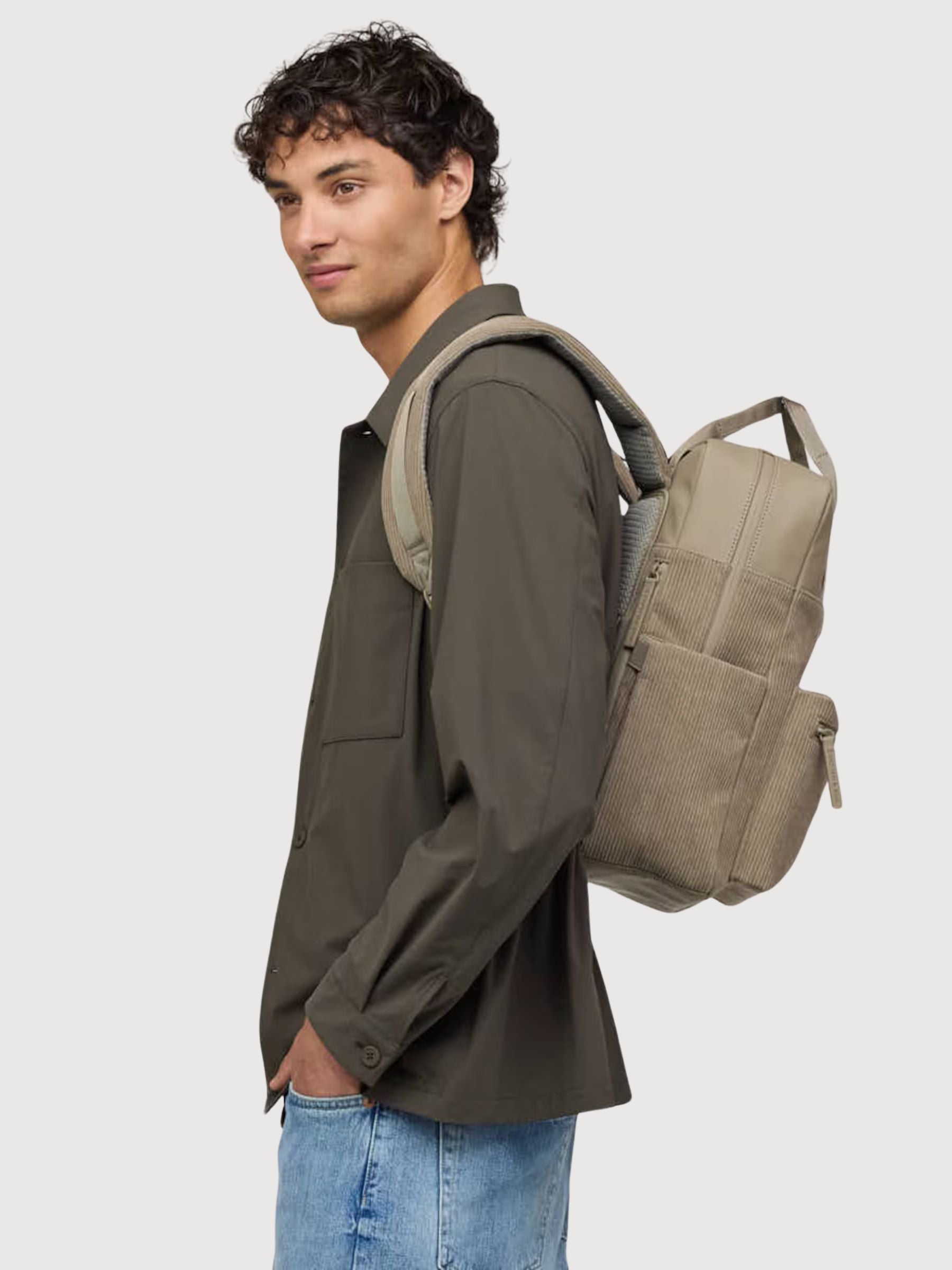 Bergen Pro Cord Rucksack Grün | Kapten & Son