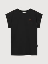 Visby Croissant Embroidered T-shirt | DEDICATED