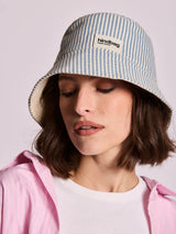 Hat Bob Rayures Bleu | Hindbag
