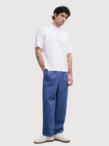 Wide Collar T-Shirt Classic White | Rotholz