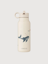 Water Bottle Falk Sea Creature Steel Beige 350ml | Liewood