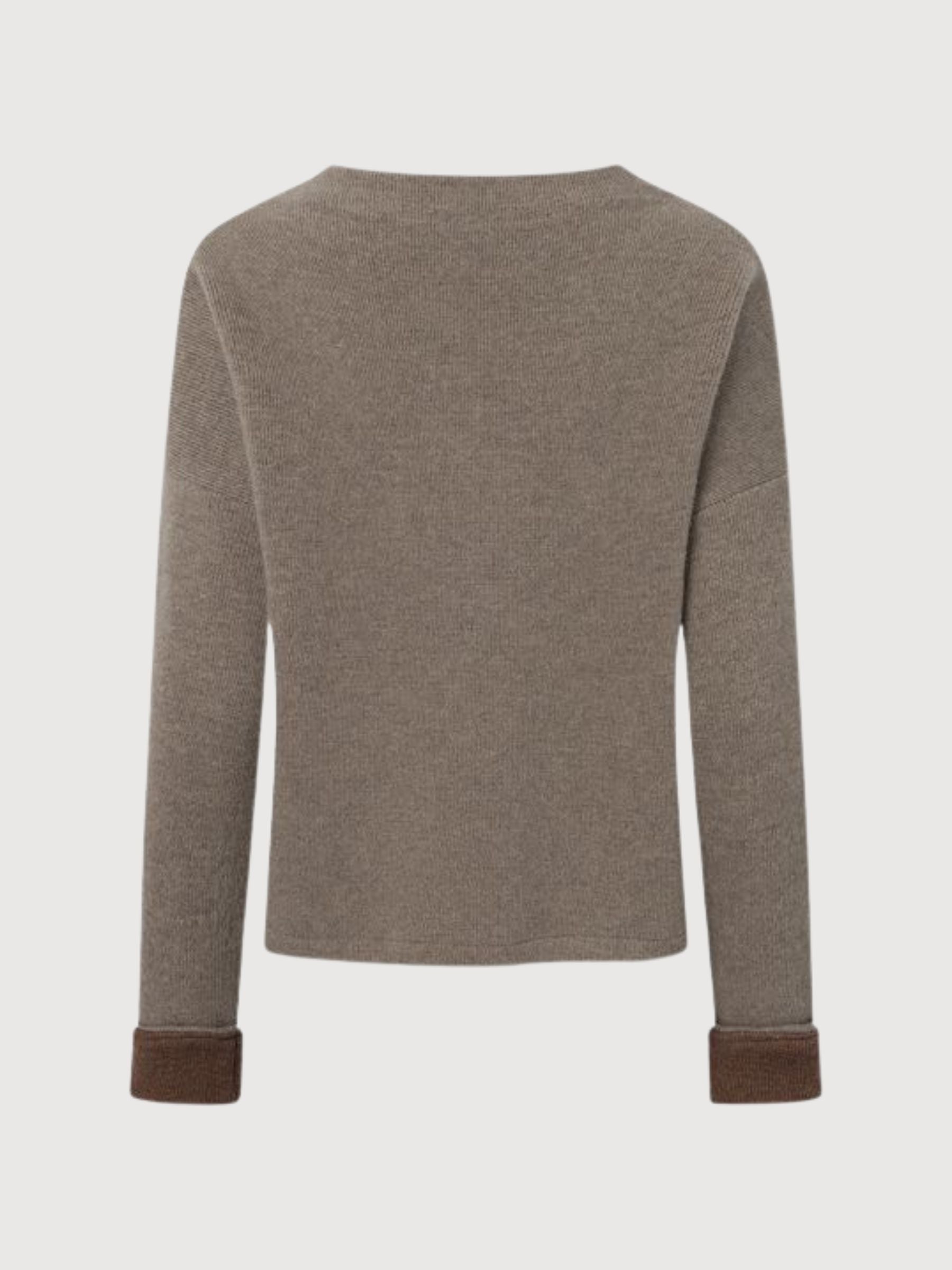 Pullover Nicoletta Wool Legno | Stapf
