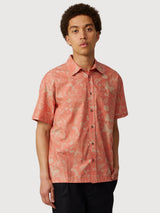 Papillon Shirt Terracotta | Makia