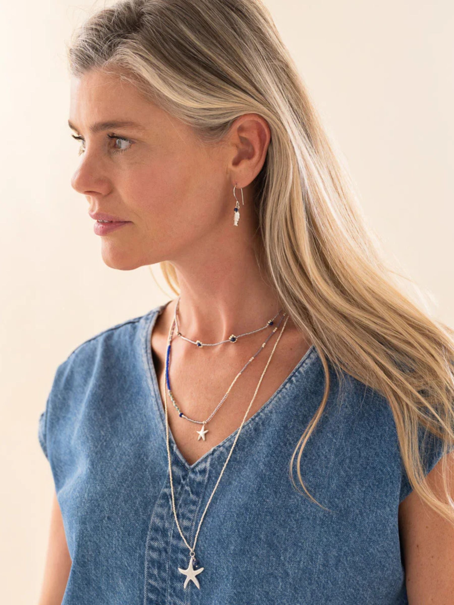 Necklace Paradise Lapis Lazuli | A Beautiful Story