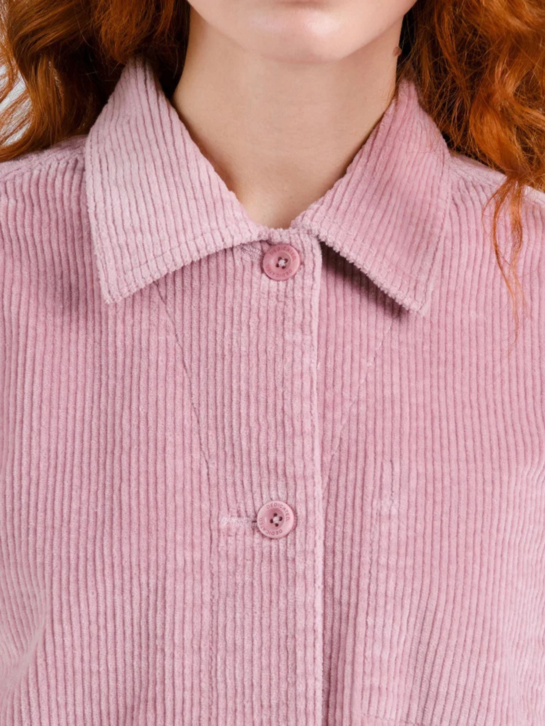 Curdroy Jacket Stiby Pink | Dedicated
