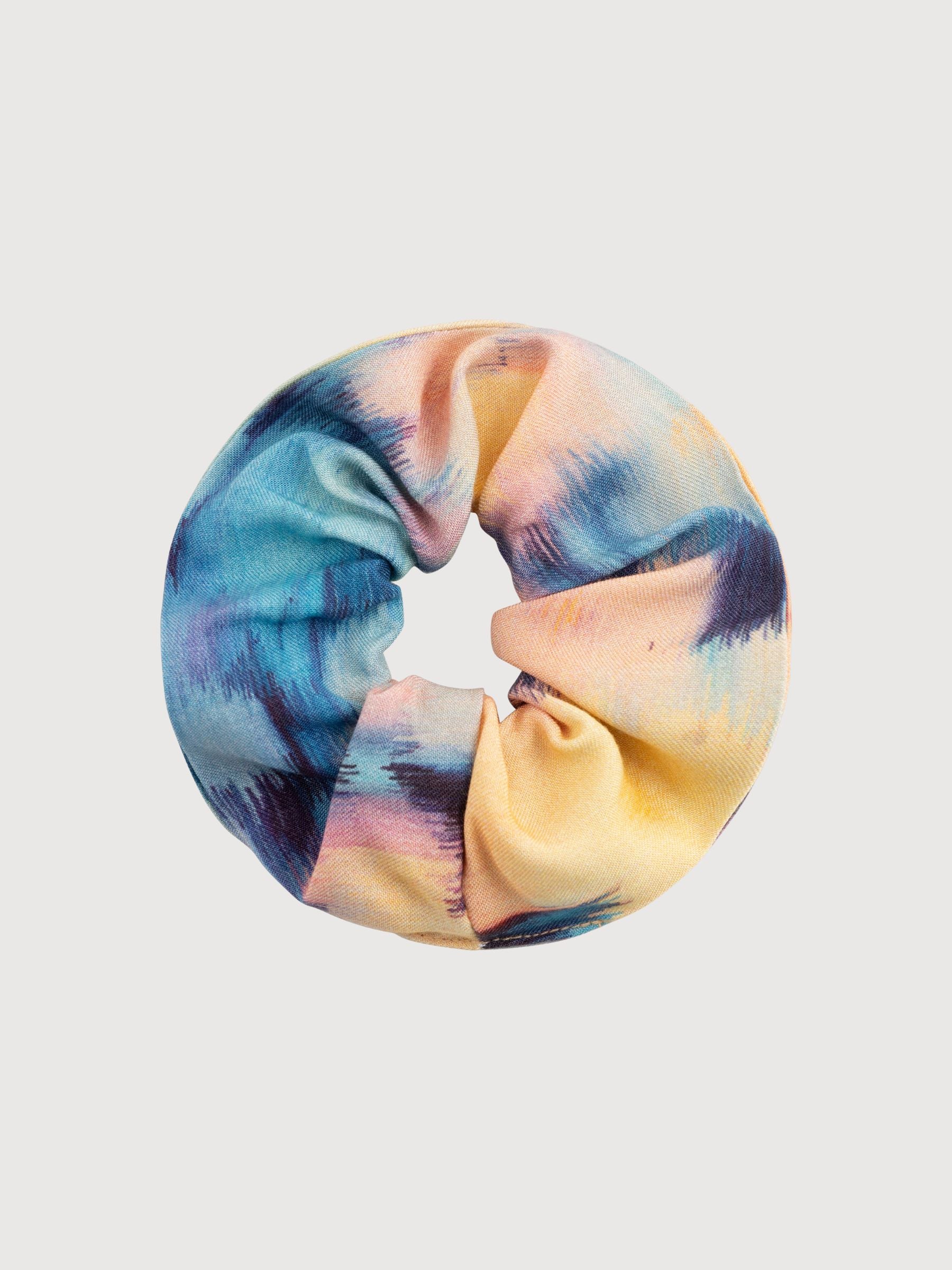 Scrunchie Ikat Fantasia Multicolore | DEDICATED