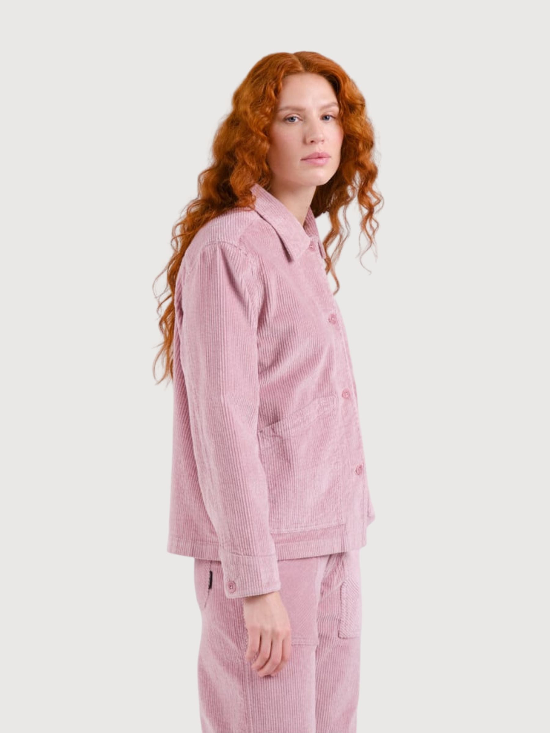 Curdroy Jacket Stiby Pink | Dedicated